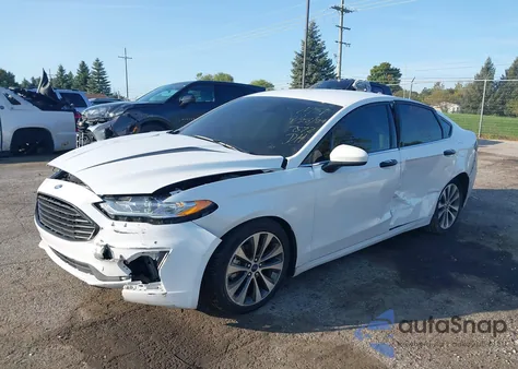 2020 Ford Fusion Se из США, поврежденный, VIN 3FA6P0T93LR247572